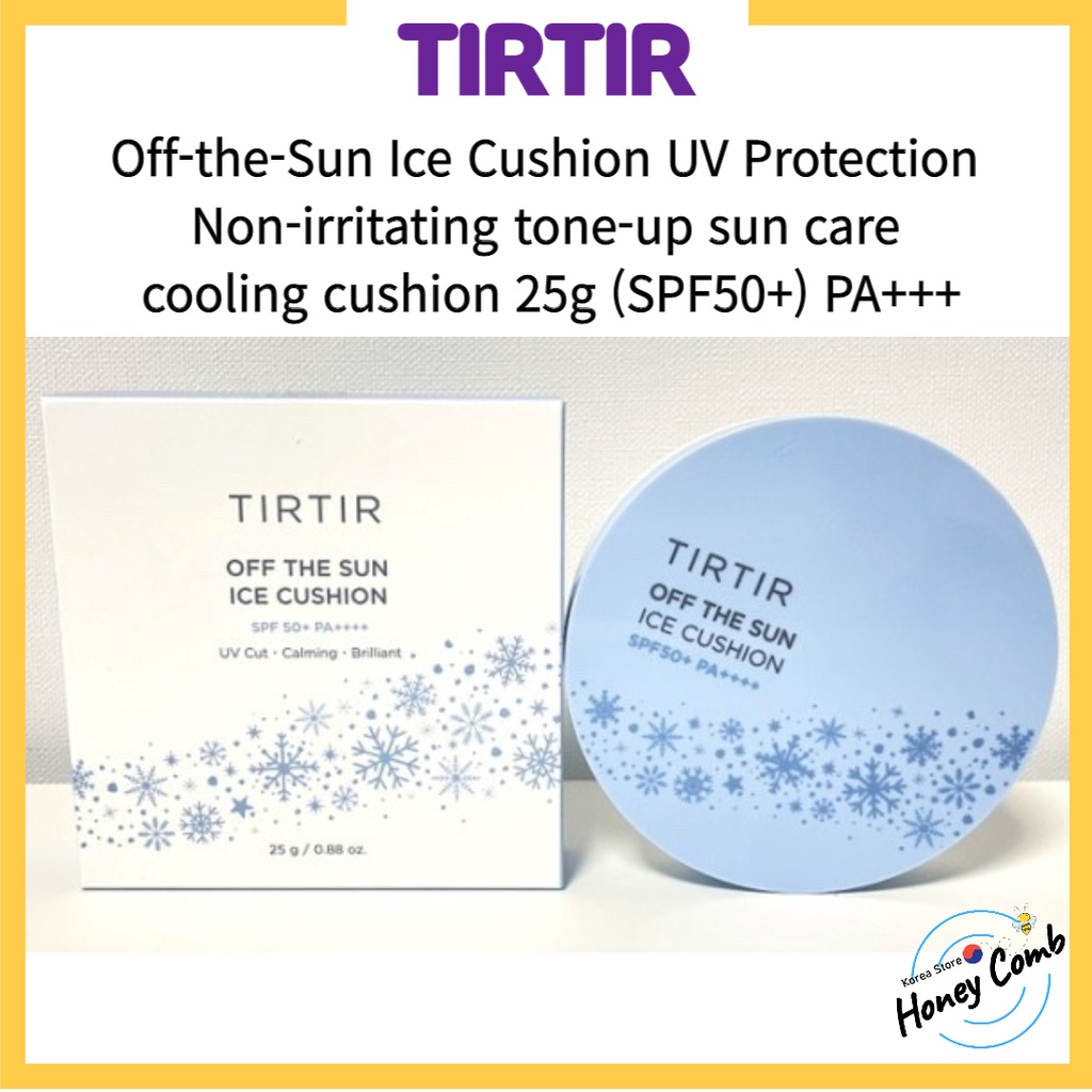 [Tirtir] 離開太陽冰墊紫外線阻擋武器音調防曬護理冷卻墊 + + + 4 + 25g (SPF50 +) / 音調