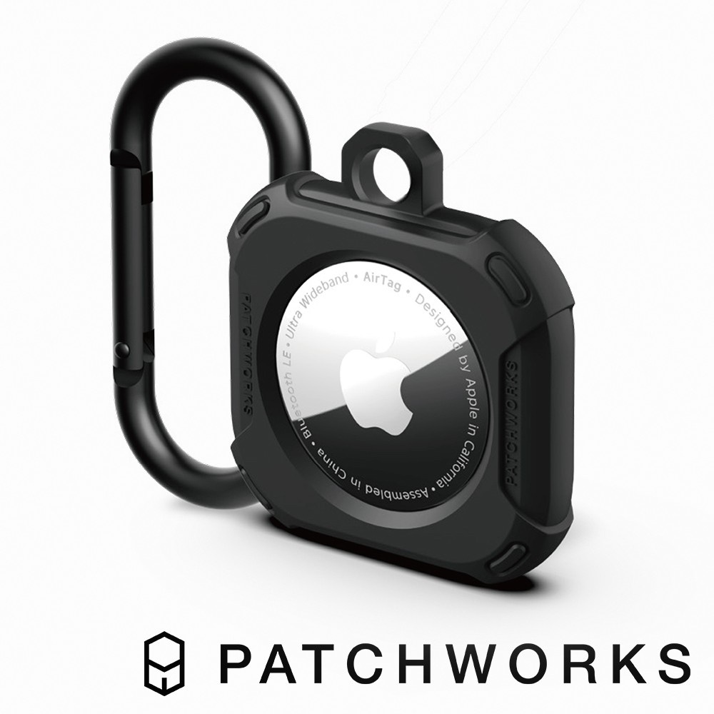 美國Patchworks 佩奇沃克 AirTag 專用 Solid 強化抗衝擊保護殼