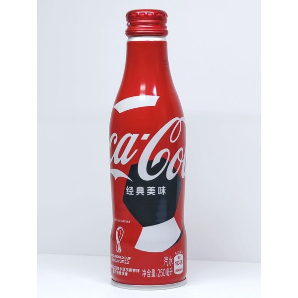 YUMO家 中國版現貨 卡達世界盃2022 鋁瓶 滿瓶 可口可樂
