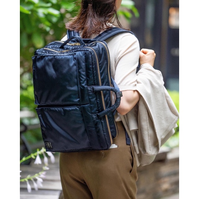 代購現貨雙北可面交日本製Porter Tanker Iron Blue 3way 622-77460三用