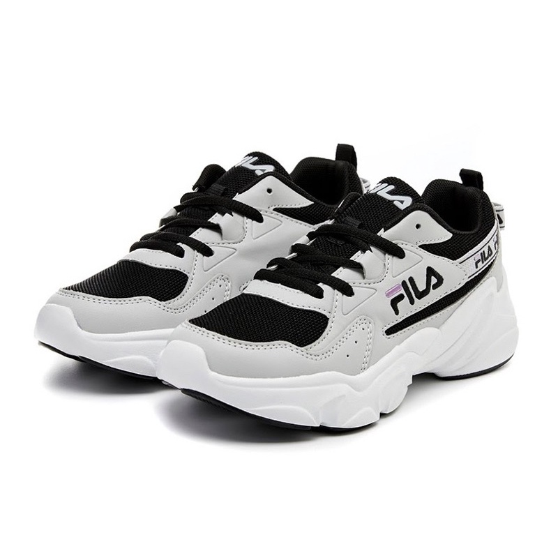 FILA 斐樂 慢跑鞋 老爹鞋 運動鞋 厚底 增高 舒適 網布 透氣 黑灰 現貨 公司貨 5-J944X-400