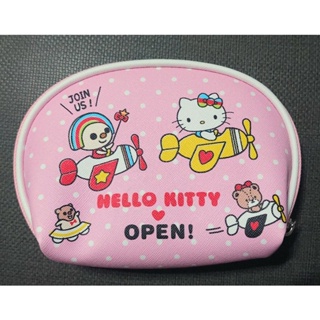 Hello kitty × Open小將 萬用貝殼小包粉色 聖誕節送禮實用交換禮物