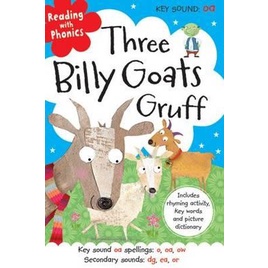 Three Billy Goats Gruff(精裝)/Clare Fennell Reading with Phonics 【禮筑外文書店】