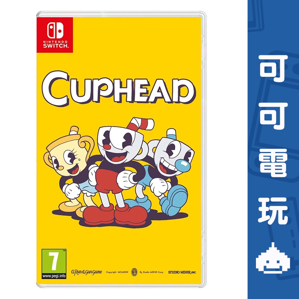 任天堂 Switch《茶杯頭》中文版 Caphead 美式畫風 橫向卷軸 現貨【可可電玩旗艦店】