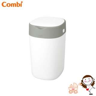 【Combi】康貝 Poi-Tech雙重防臭尿布處理器 (棉花白) | 寶貝俏媽咪