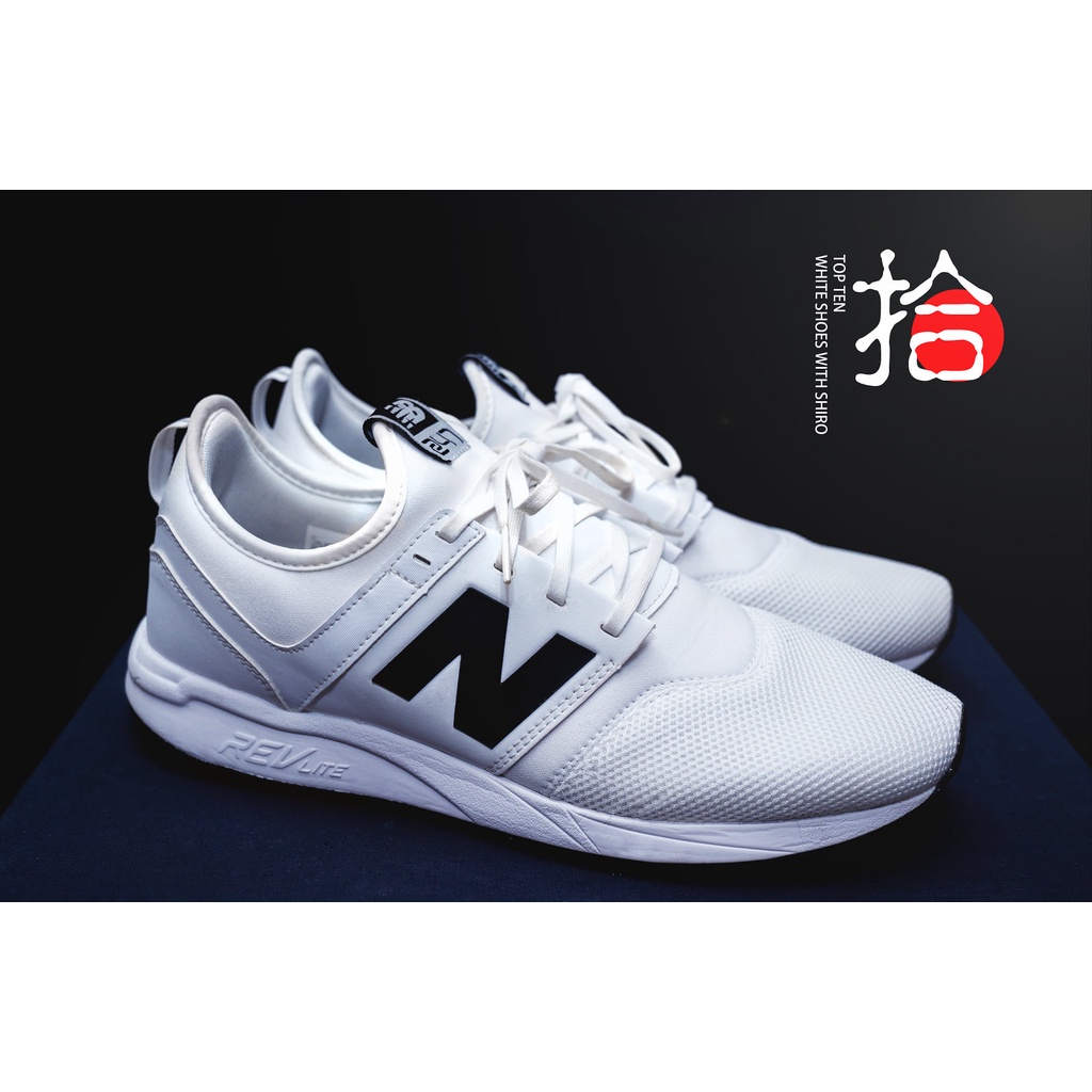 (清鞋櫃) NEW BALANCE 247 WB 最百搭 白黑配色