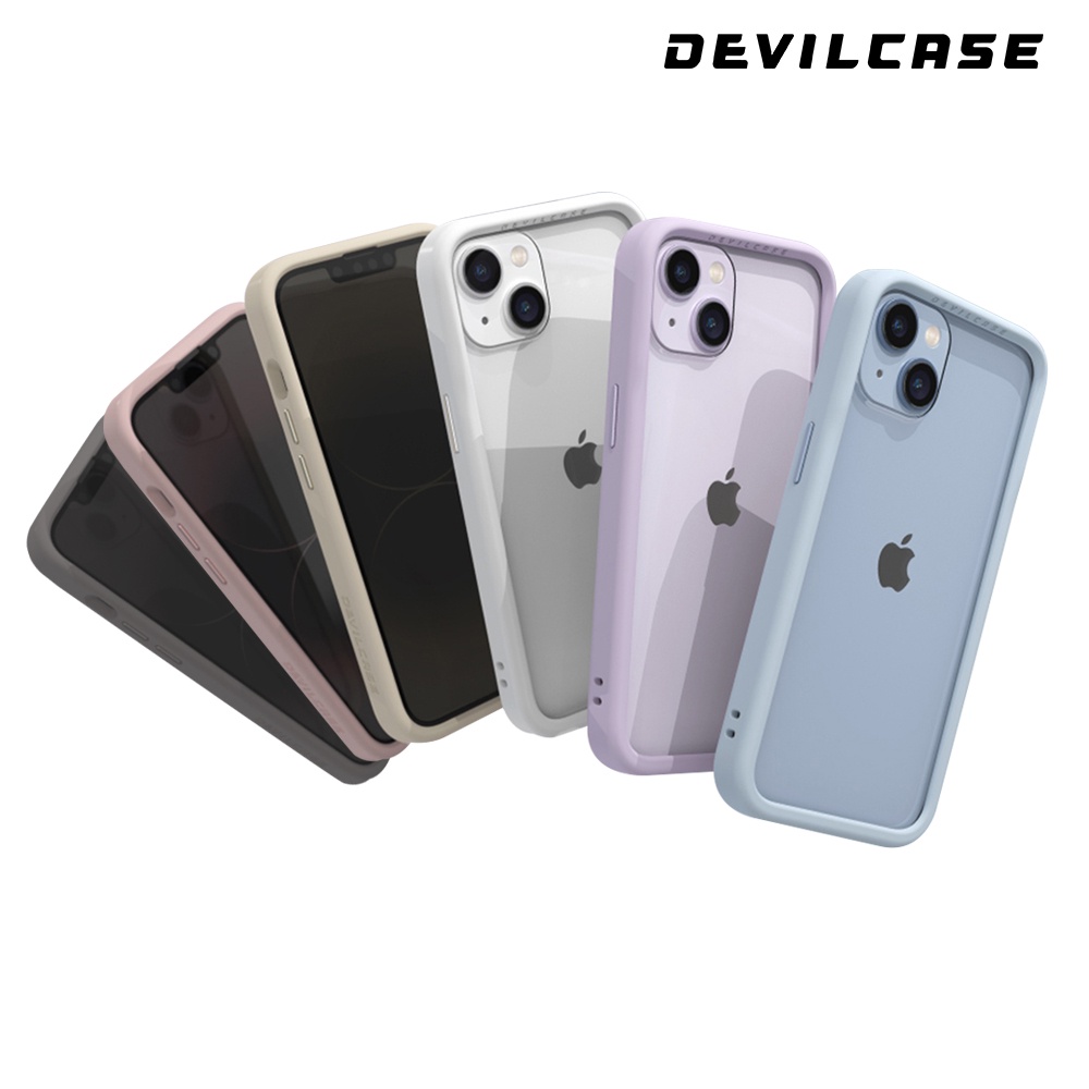 DEVILCASE iPhone 13 / 14 6.1吋 惡魔防摔殼 3 ( 透明 手機殼 三代 )