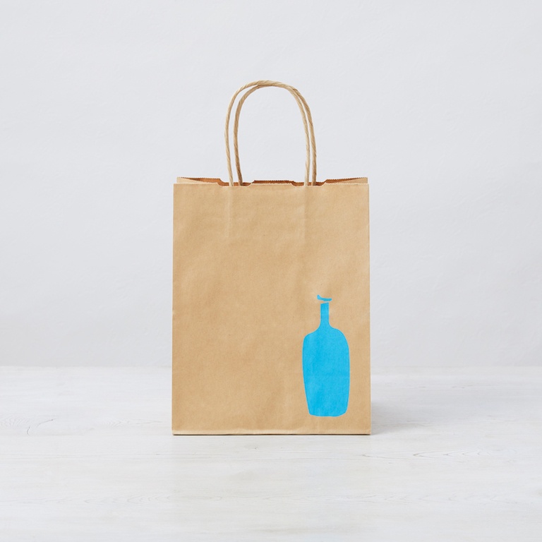 日本代購! blue bottle coffee 小藍瓶 紙袋