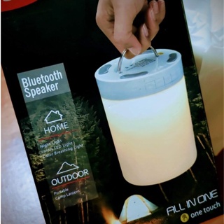 全新*E-books®D14 藍牙LED觸控式夜燈無線喇叭
