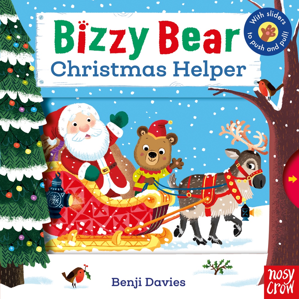 Bizzy Bear: Christmas Helper (硬頁書)(英國版)*附音檔QRCode*/Benji Davies【禮筑外文書店】