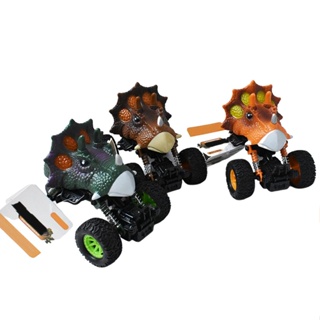 {broxah} 1/2 塑料迴力汽車迷你摩擦動力模型喜歡卡車玩具套裝長襪填充物玩具室內圖案隨機