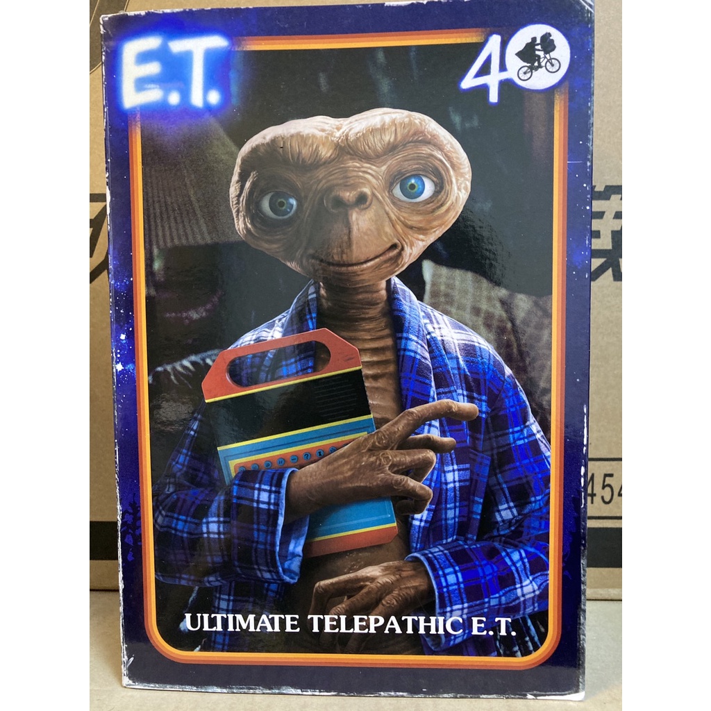 全新現貨 NECA 代理版 7吋 E.T.外星人 40週年 ET Telepathic 心電感應 可動完成品