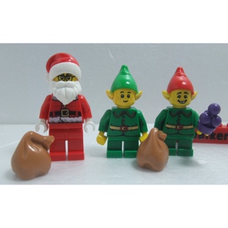 合售【積木2010】樂高 LEGO 聖誕老人 / 聖誕小精靈 / 聖誕節 ( BAM )