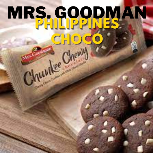 【菲律賓】MRS. GOODMAN 曲奇巧克力餅乾【CHUNKEE CHEWY CHOCOLATE】