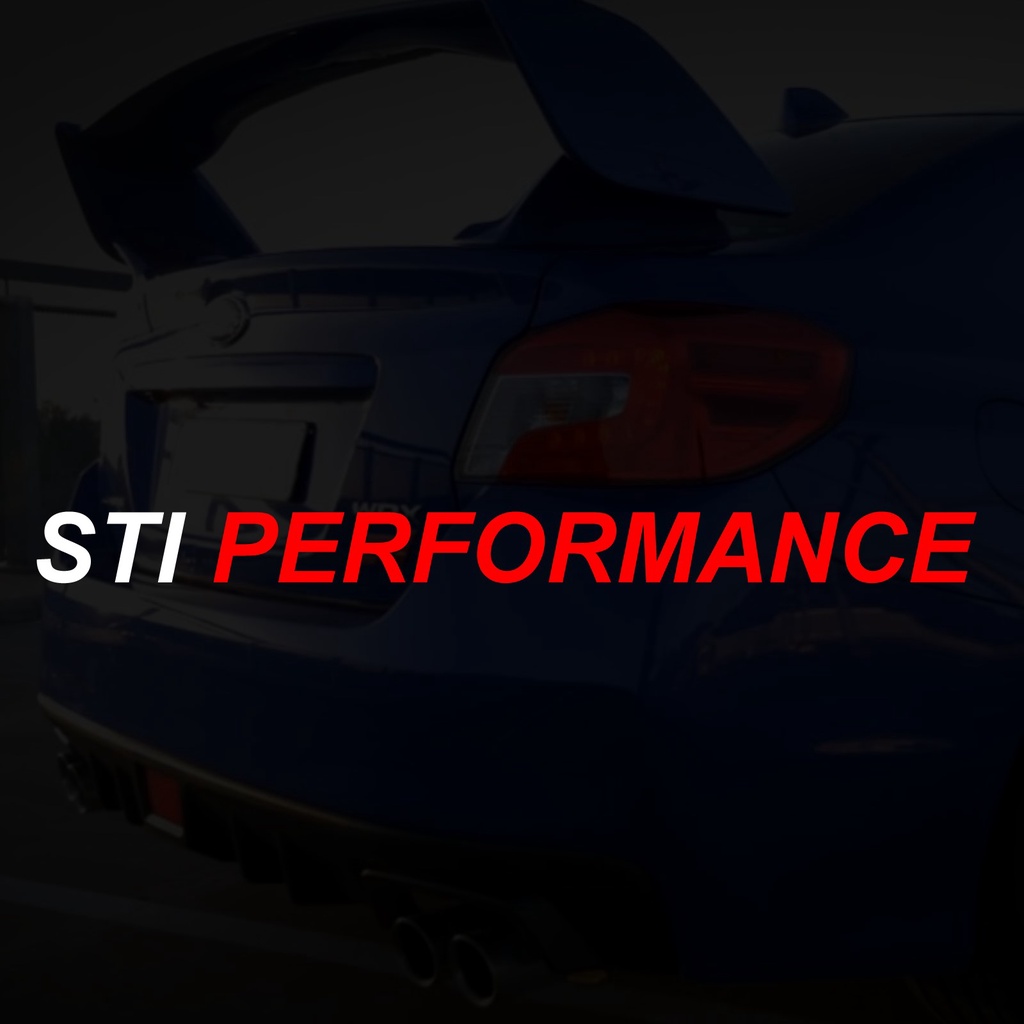 STI PERFORMANCE貼紙 車貼 車身貼紙 SUBARU WRX LEVORG IMPREZA BRZ 速霸陸