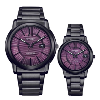【高雄時光鐘錶公司】CITIZEN 星辰 錶 AW1217-83X FE6017-85X 光動能簡約大三針手錶情侶對錶