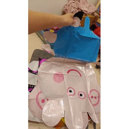 （全新）佩佩豬一歲生日氣球佈置組