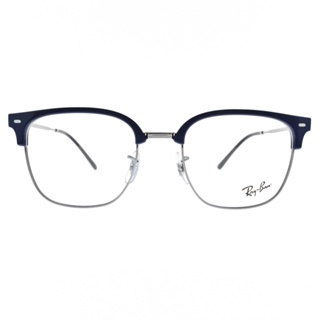 RAYBAN 光學 RB7216F 8210-53mm 木村拓哉配戴 New Clubmaster 眉方框 -金橘眼鏡