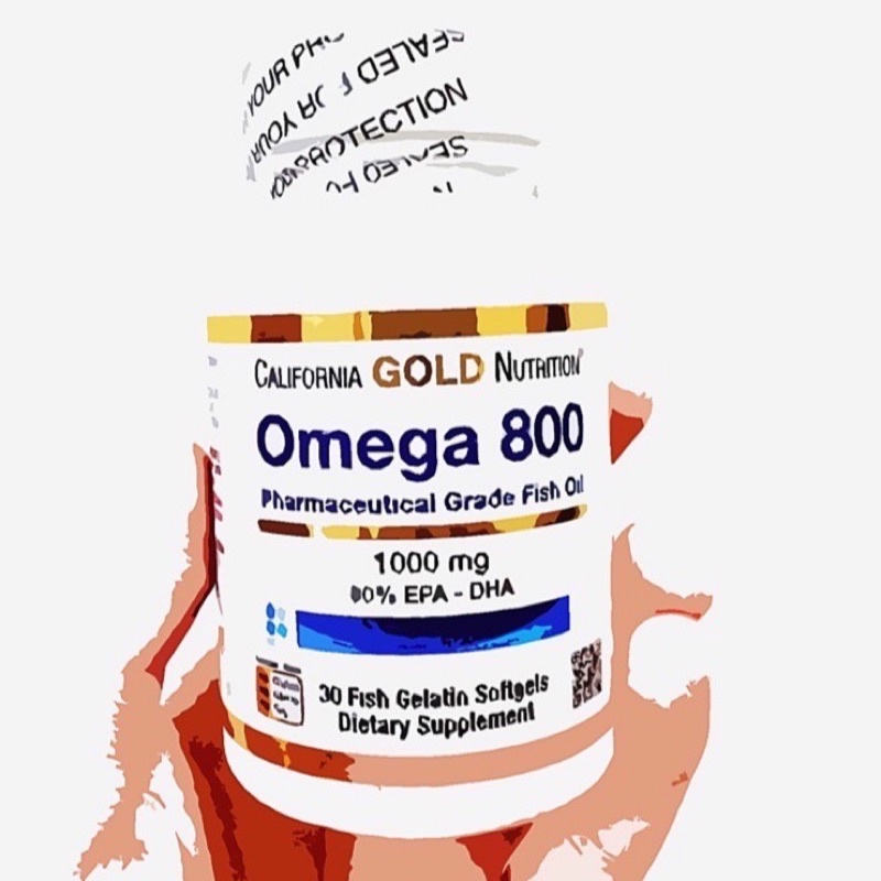 🔥雙11特惠【🍁楓花雪月🌙-現貨】 California Gold Nutrition Omega 800 醫級魚油🐟