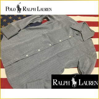 日本二手衣✈️POLO RALPH LAUREN 日本製 近新品 修身版襯衫 人字斜紋 女 M號 RL小馬 A251L