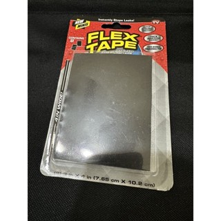 美國FLEX TAPE強固型修補膠帶 迷你隨手包-黑色 7.65cm x 10.2cm
