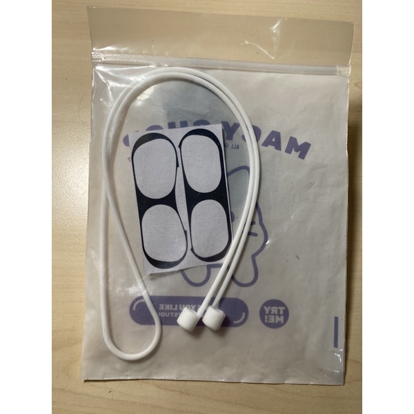 無線耳機防掉繩/贈貼紙（airpad)
