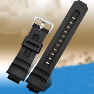 樹脂錶帶錶帶適用於卡西歐 G-SHOCK AW-591 AW-590 AWG-M100 101 男士手錶錶帶運動防水 1