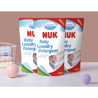 NUK 嬰兒洗衣精750ml（補充包）製造日期：2023/10/13