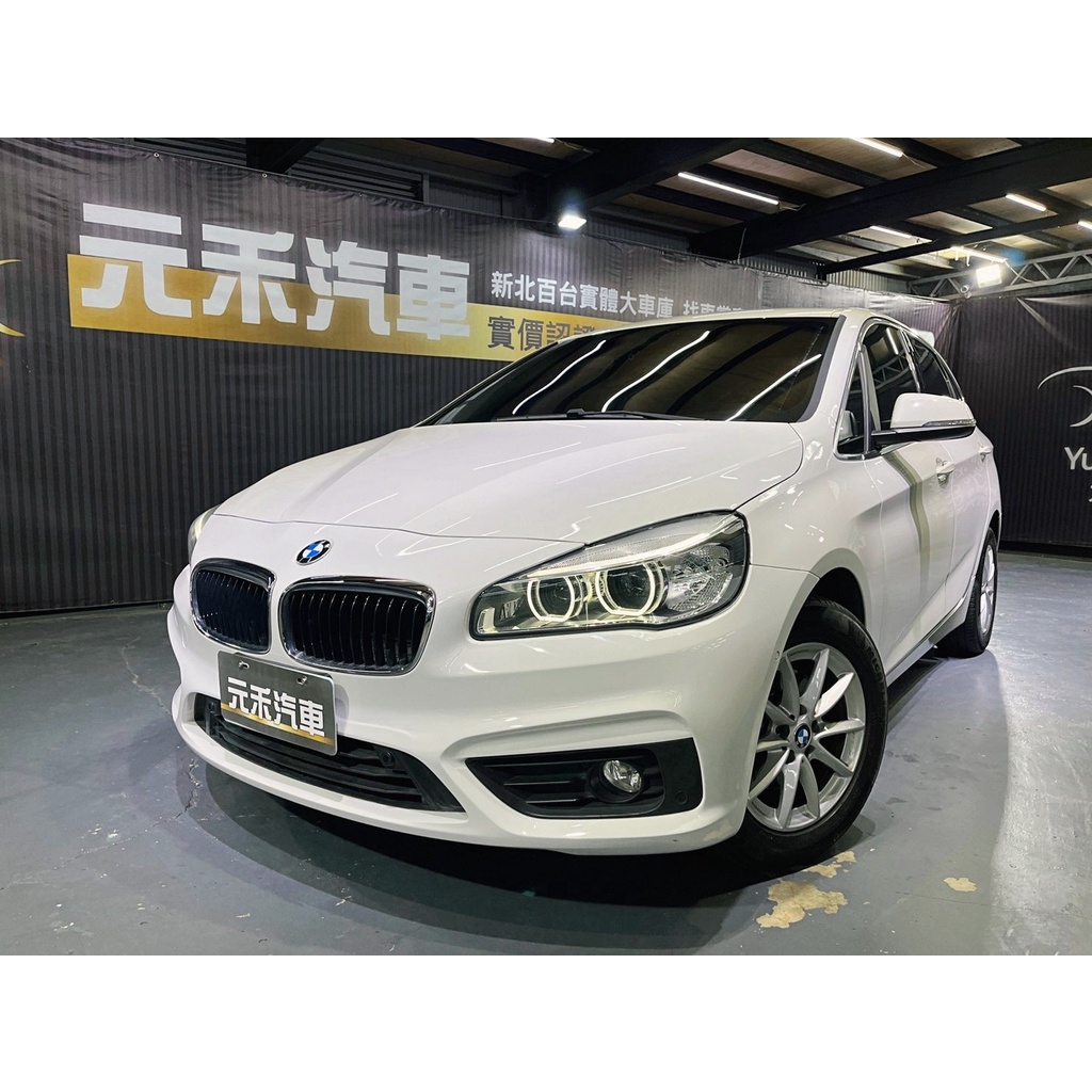 正2018年出廠 F45型 BMW 2-Series Active Tourer 218i都會版 1.5 汽油 純淨白
