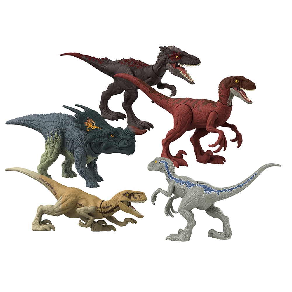 Mattel 侏羅紀世界-兇猛恐龍系列 恐龍玩具 正版 美泰兒 JURASSIC WORLD