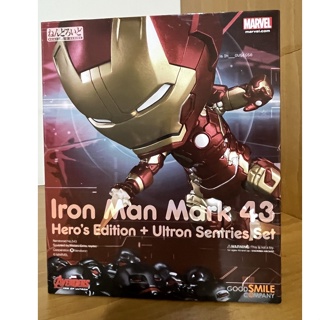 漫威 MARVL 復仇者聯盟 鋼鐵人 馬克43 Iron man MK43 黏土人 GSC543 代理版