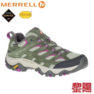 MERRELL 美國 035828 MOAB 3 GORE-TEX 防水多功能健行鞋 女款 藻綠 33ML035828