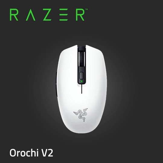 Razer Orochi V2 八岐大蛇靈刃 無線電競滑鼠 水銀白 (非黑)