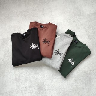 STUSSY BASIC CREW NECK 草寫基本款 大學T 衛衣 澳洲代購【PS中壢】