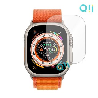 限時優惠 Qii Apple Watch Ultra (49mm) 玻璃貼 (兩片裝) 螢幕保護貼 螢幕玻璃貼