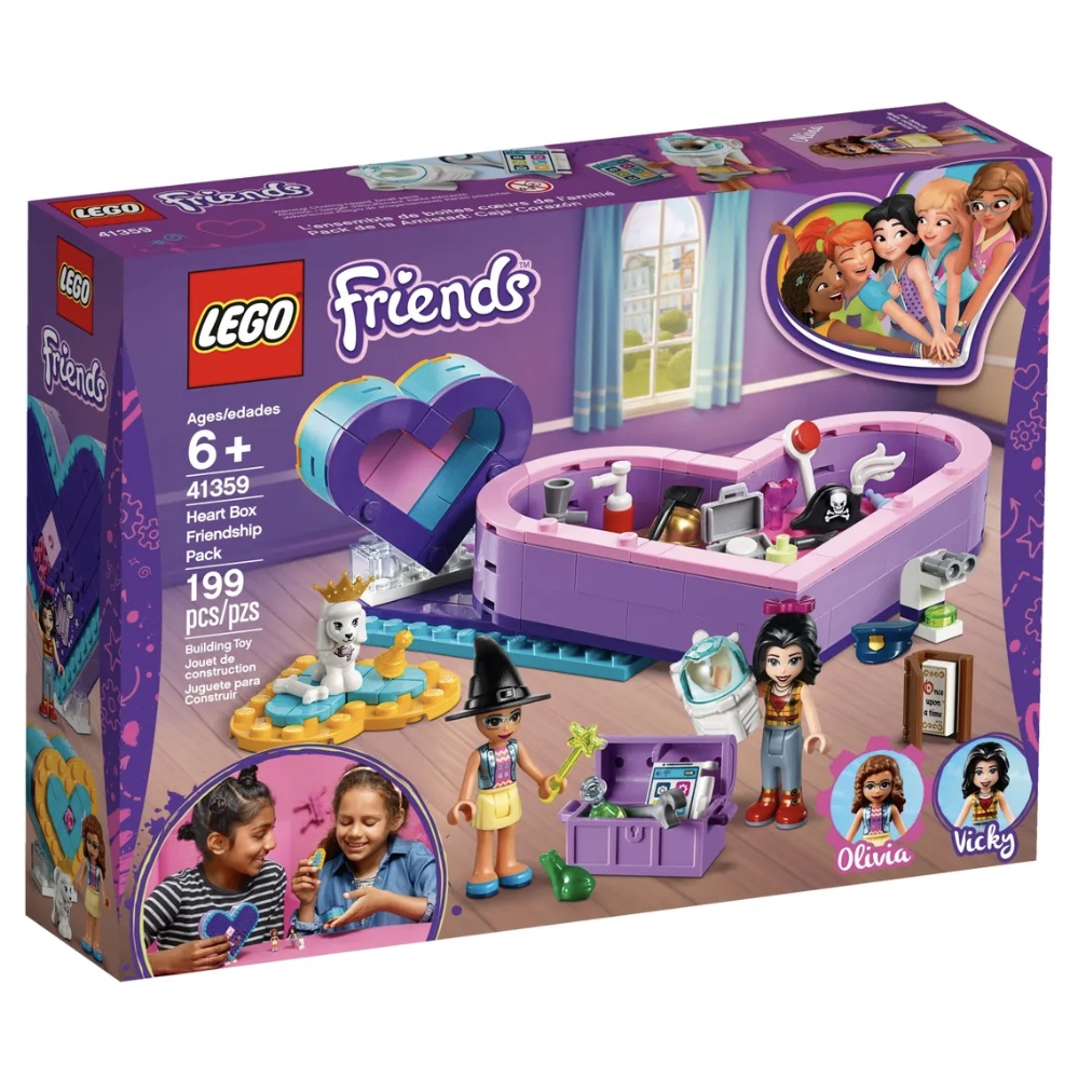 【ToyDreams】LEGO樂高 Friends 41359 Heart Box Friendship Pack