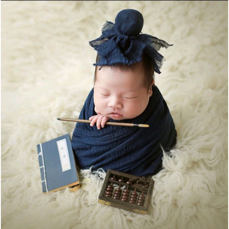 新生兒滿月嬰兒攝影套裝 嬰兒造型服 新生兒攝影道具