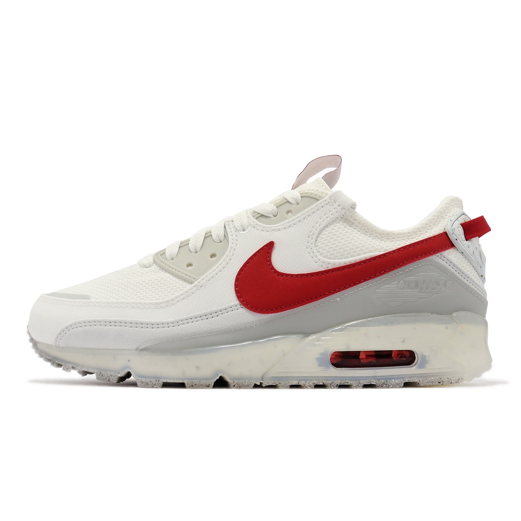 Nike 休閒鞋 Air Max Terrascape 90 白 灰 紅 氣墊 冰底 男鞋 ACS DQ3987-100