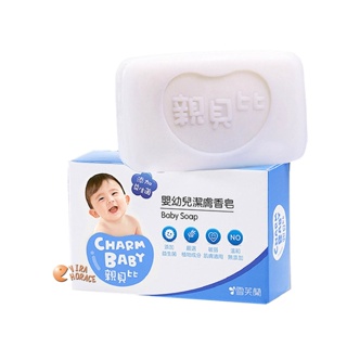 雪芙蘭 親貝比嬰幼兒潔膚香皂75g，專為寶寶細嫩肌膚設計，天然皂基溫和洗淨髒污，不造成肌膚負擔 肥皂 香皂