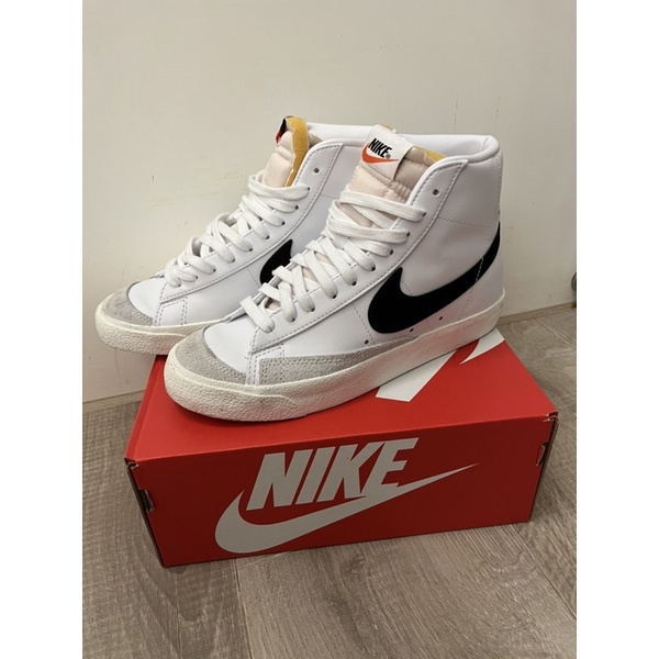 Nike Blazer Low 77 Vintage 白黑色 運動鞋 高筒 休閒鞋