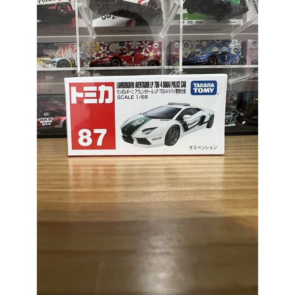 《Tomica》號車 No.87 藍寶堅尼 LP700 警察仕樣