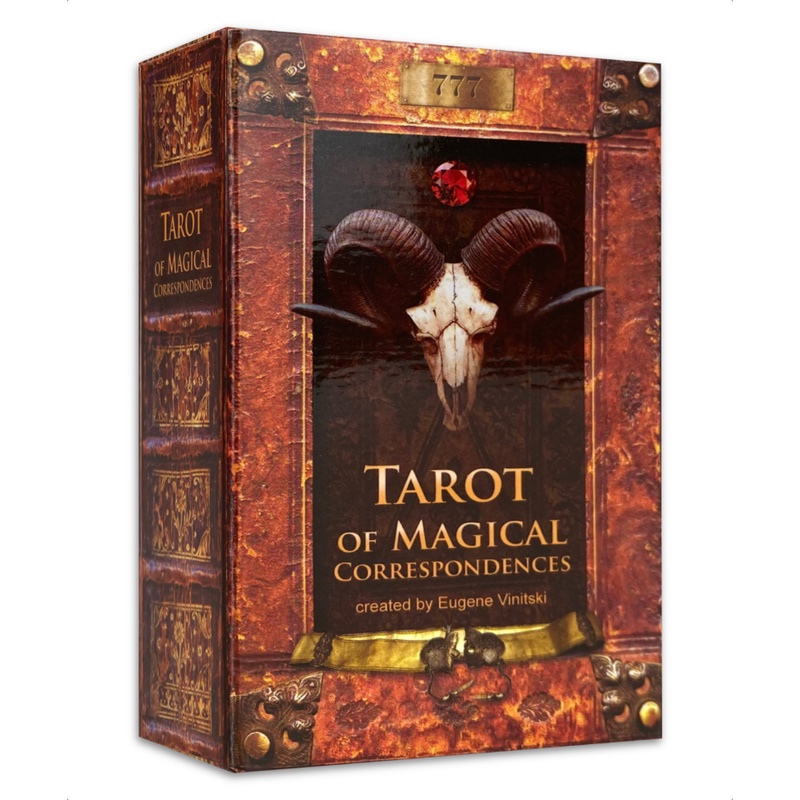 奧秘塔羅｜Tarot Of Magical Correspondences,適用於占卜和冥想的塔羅牌【左西購物網】