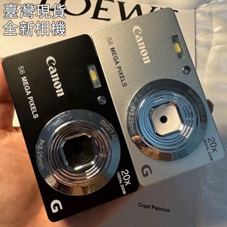 限時特殺全新Canon佳能5600萬CCD相機 美版相機 便攜式旅遊校園自拍照相機高像素 4KCCD數位小型相機
