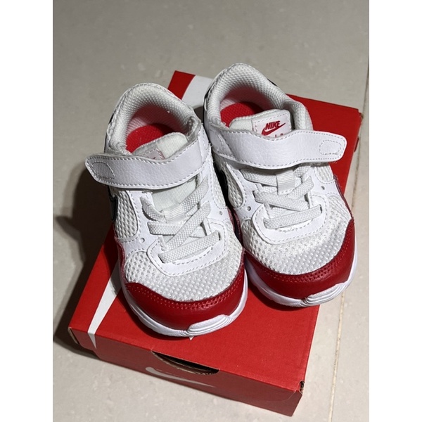 二手出清 Nike小童鞋 球鞋 紅白配色 6C NIKE AIR MAX SC (TDV)