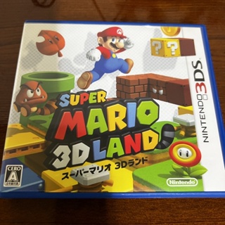 N3DS Mario 3d land 瑪利歐3D世界 日文版 遊戲 卡帶