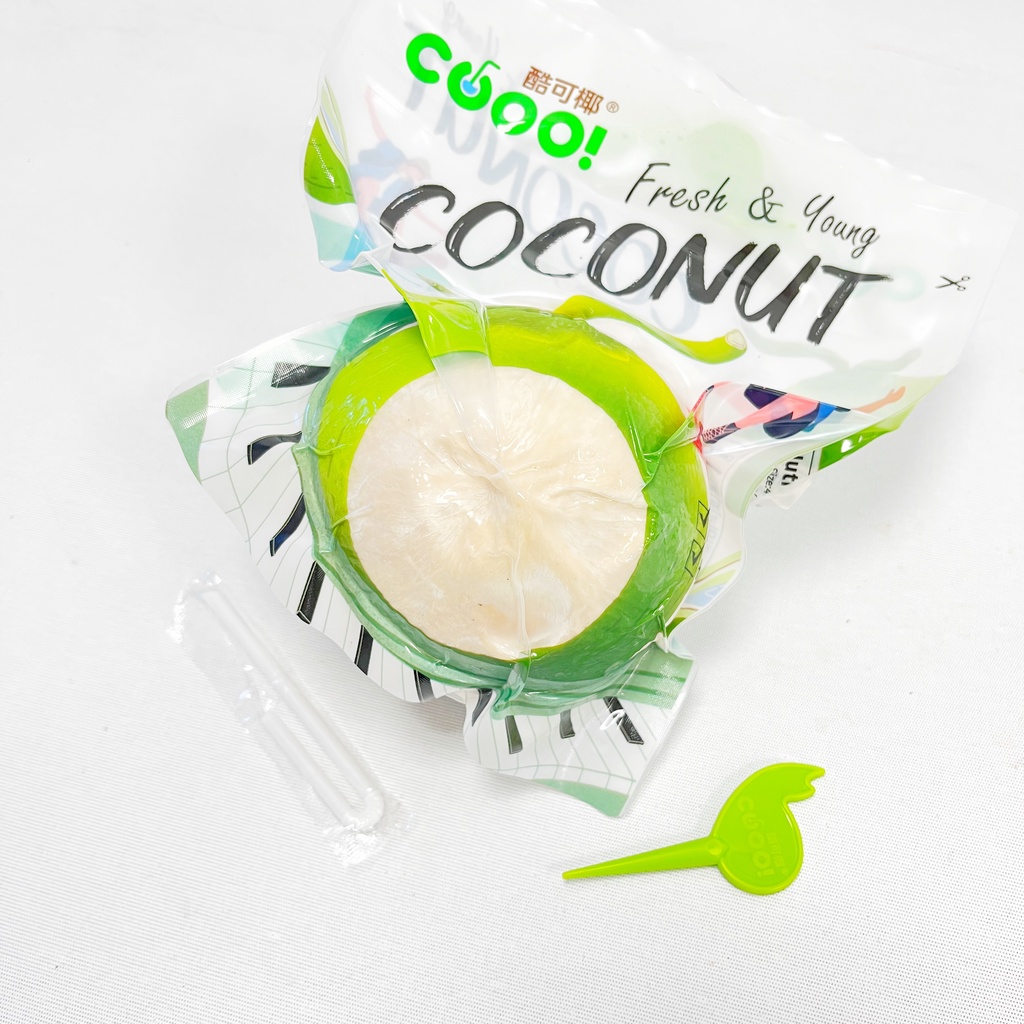 泰國 酷可椰 Cooo 香水椰子 烤椰 椰子汁 椰子 真空包裝 椰子水 (6顆/2.4KG)