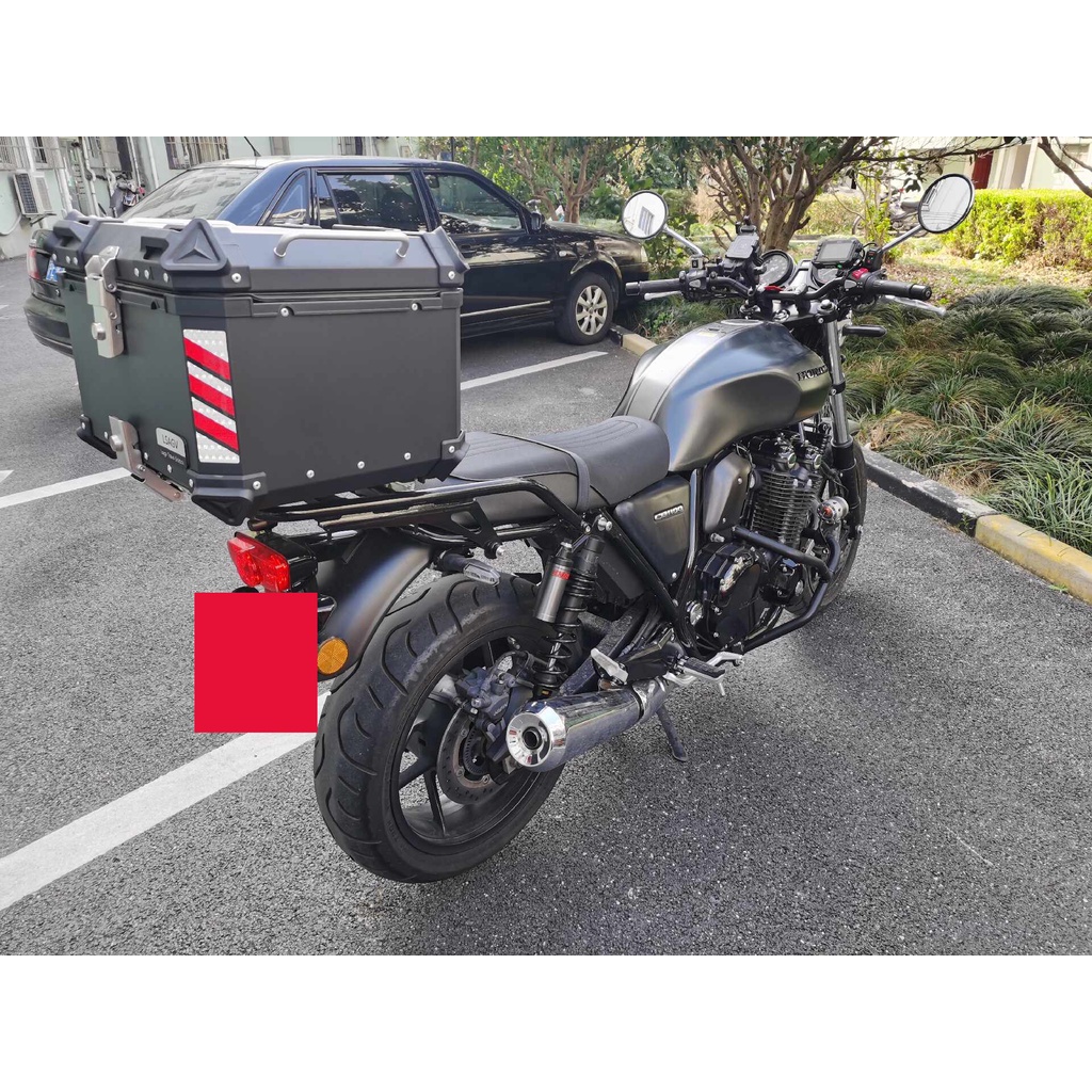 CB1100貨架 適用於HondaCB1100改裝尾翼 CB1100RS機車改裝靠背原車開模2022年