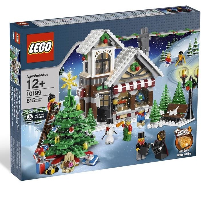 自取4600【台中翔智積木】LEGO 樂高 聖誕節冬季玩具屋 10199 Winter Village Toy Shop 蝦皮購物