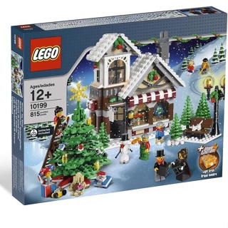 店$4380【台中翔智積木】LEGO 樂高 聖誕節冬季玩具屋 10199 Winter Village Toy Shop