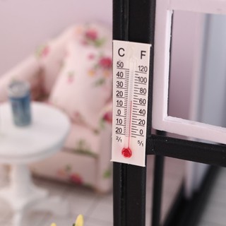 微縮模擬溫度計 ob11森林家族 拍照模型道具 袖珍小物 娃娃屋配件裝飾擺件